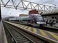 Un AGC en livrée TER Rhône-Alpes en gare de Lyon-Part-Dieu