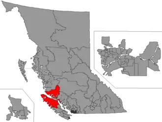 Carte de la circonscription