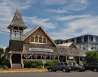 Église épiscopale Holy Innocents, Beach Haven, New Jersey (1881–82), Wilson Brothers & Company, architectes.