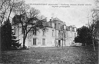 Le château Dillon.