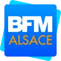 Logo de BFM Alsace depuis le 10 juillet 2024.