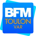 Logo de BFM Toulon Var depuis le 10 juillet 2024.