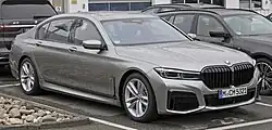 BMW G12, vue de côté