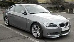 BMW Série 3 coupé (2006–2010; avec finition Aerodynamik).