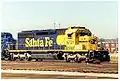 L'EMD SD40-2 #6371 de la BNSF