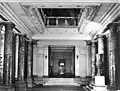 Vue du hall de la BNU en 1919 cliché BNU.