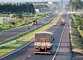 BR-163, tronçon en double dans le Mato Grosso do Sul