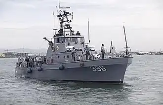 illustration de BRP Abraham Campo