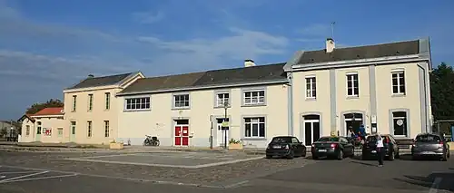 La gare SNCF.