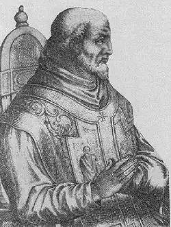 Portrait du Pape Innocent II (1130-1143)