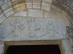 Tympan de l'église