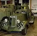 BA-20 soviétique capturé avec marquage finlandais, enregistré comme Ps.6-11.