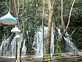 Cascade bleue de Shallalat Al Zarka