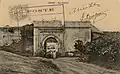 Carte postale datant de 1912, représentant Bab Chellah
