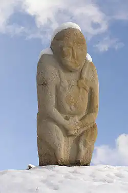 Statue funéraire coumane