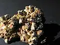 Babingtonite Baveno, Piémont, Italie
