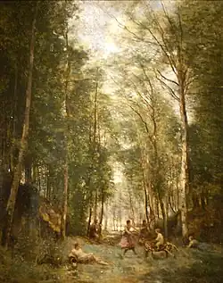 Bacchanale de printempsCamille Corot, 1872Musée des beaux-arts de Boston