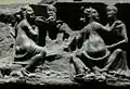 Scène érotique. Pakistan, Gandhara, provenance inconnue. Schiste non daté, 24&nbsp;×&nbsp;52&nbsp;×&nbsp;10&nbsp;cm. Lahore Museum