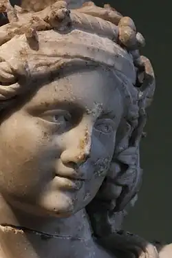 Bacchus adolescentSculpture romaine du IIe&nbsp;sièclefouilles de la villa ChiraganMusée Saint-Raymond, Toulouse
