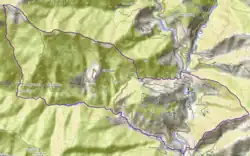 Carte topographique