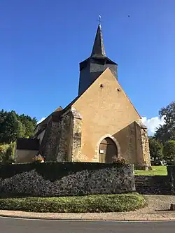 L'église du Pin en 2017.