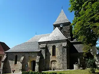 L'église Saint-Martin-et-Saint-Cloud.