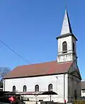Le temple luthérien.