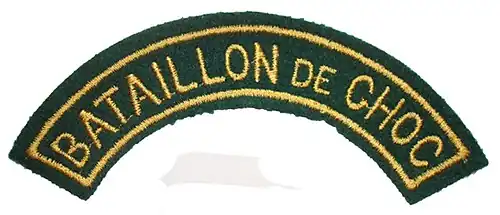 Badge d'épaule 1950-1953