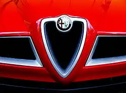 Scudetto sur l'Alfa Romeo 8C Competizione.