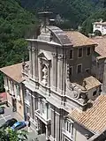 L'abbaye bénédictine.
