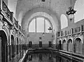 La piscine en 1906.