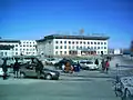 Vue de la gare routière.