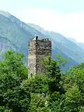 Castelvielh : tour de guet(42°&nbsp;46′&nbsp;03″&nbsp;N, 0°&nbsp;36′&nbsp;30″&nbsp;E)
