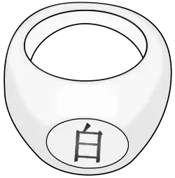 La bague de Konan.