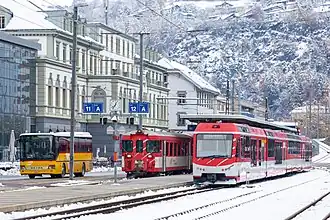 Image illustrative de l’article Gare de Brig Bahnhofplatz