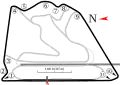 Circuit externe (3,664&nbsp;km)