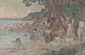 Theo Van Rysselberghe - Baigneuses au Cap Bénat.
