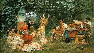 Baile andaluz, 1893