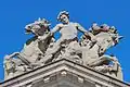 Poséidon (sculpture centrale) - Arthur Dubord.