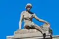 La Naïade (sculpture de gauche) - Arthur Dubord.
