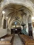 Vue depuis la croisée du transept.