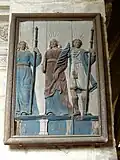 Fragment d'un retable.