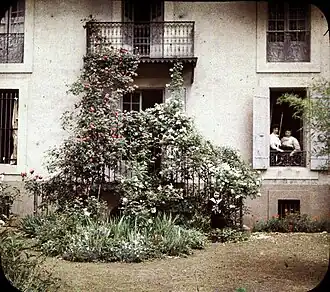 Balcon aux rosiers.