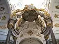 Baldaquin de l'église Saint-Bruno de Lyon.