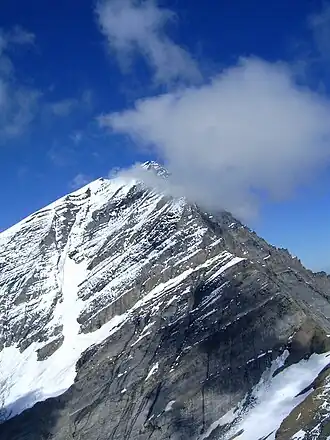 Balmhorn, vue du sud