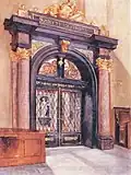 Entrée de la chapelle Saint-Casimir par Balzukiewicz (1908).