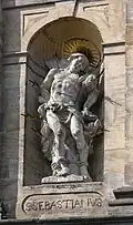 Saint Sébastien.
