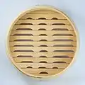 Grille de bambou d'un niveau.