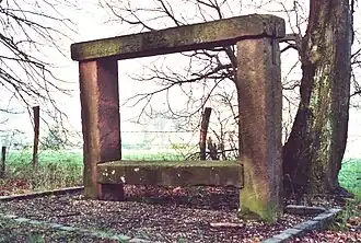 Banc-reposoir de 1854, situé au col des Pfaffenschlick.