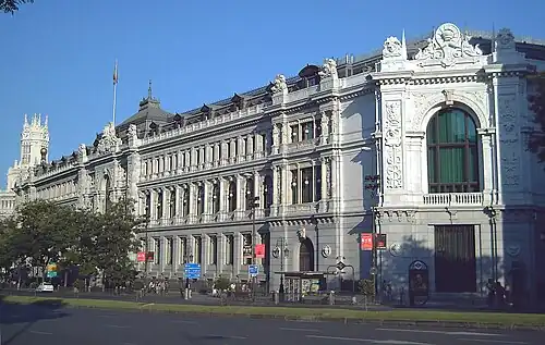 Banque d'Espagne, Madrid.